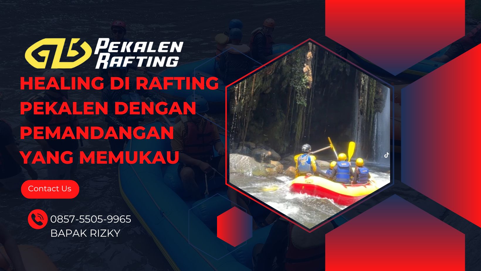HEALING DI RAFTING PEKALEN DENGAN PEMANDANGAN YANG MEMUKAU | RAFTING PEKALEN | 0857-5505-9965